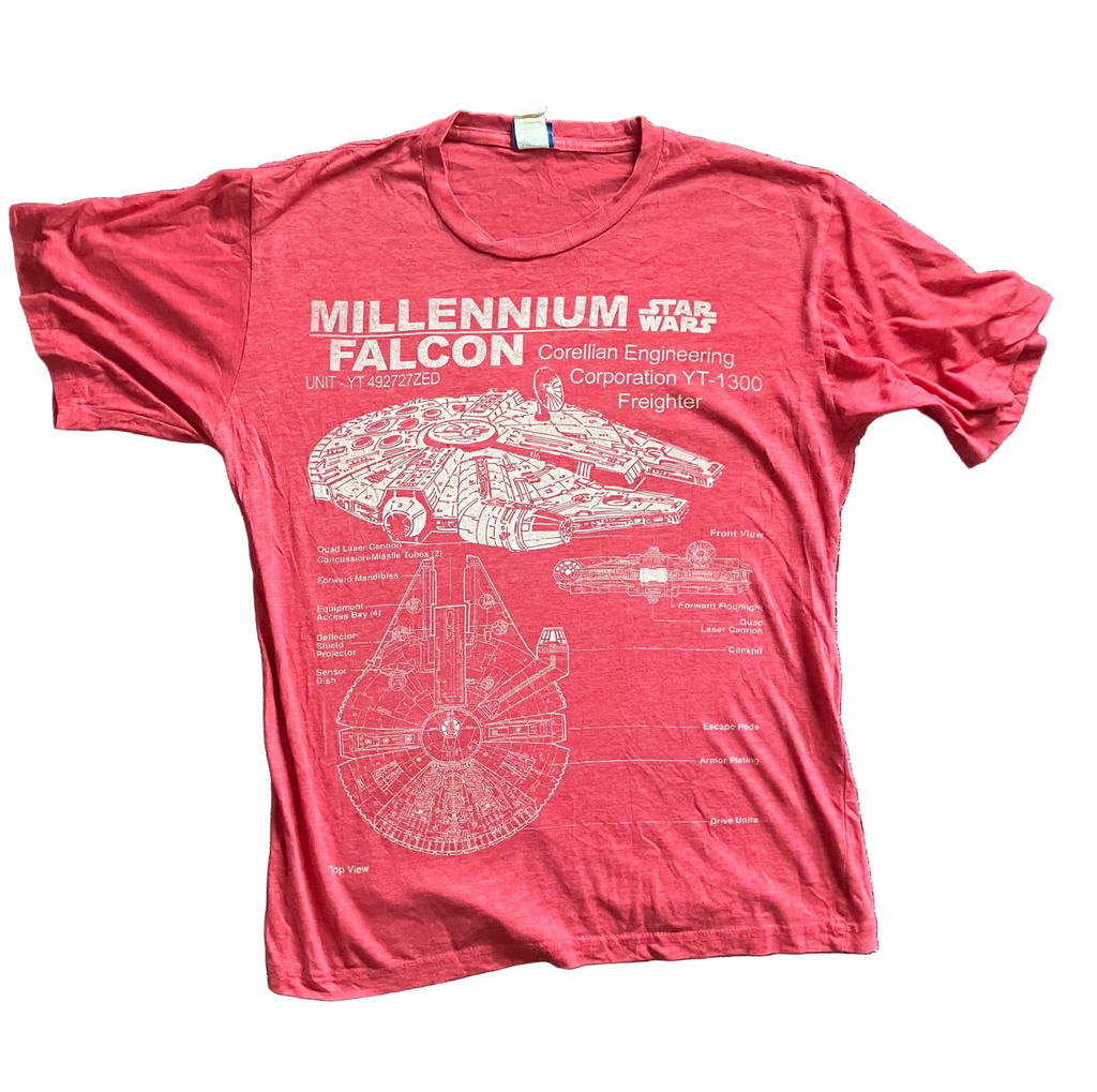 Star Wars Vintage Pop Culture  red T-Shirt