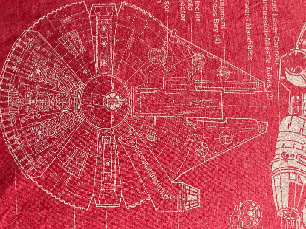 Star Wars Vintage Pop Culture  red T-Shirt